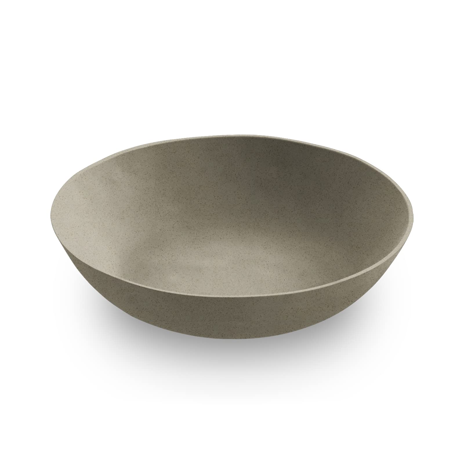 Abode Homewares Design [ Ethical and Break-Resistant BPA-Free Tableware ] Matte Dune (Matte Dune) Curry Dish, Pasta Dish, Deep Dish, Diameter Approx. 9.1 inches (23 cm), Depth Approx. 2 inches (5 cm