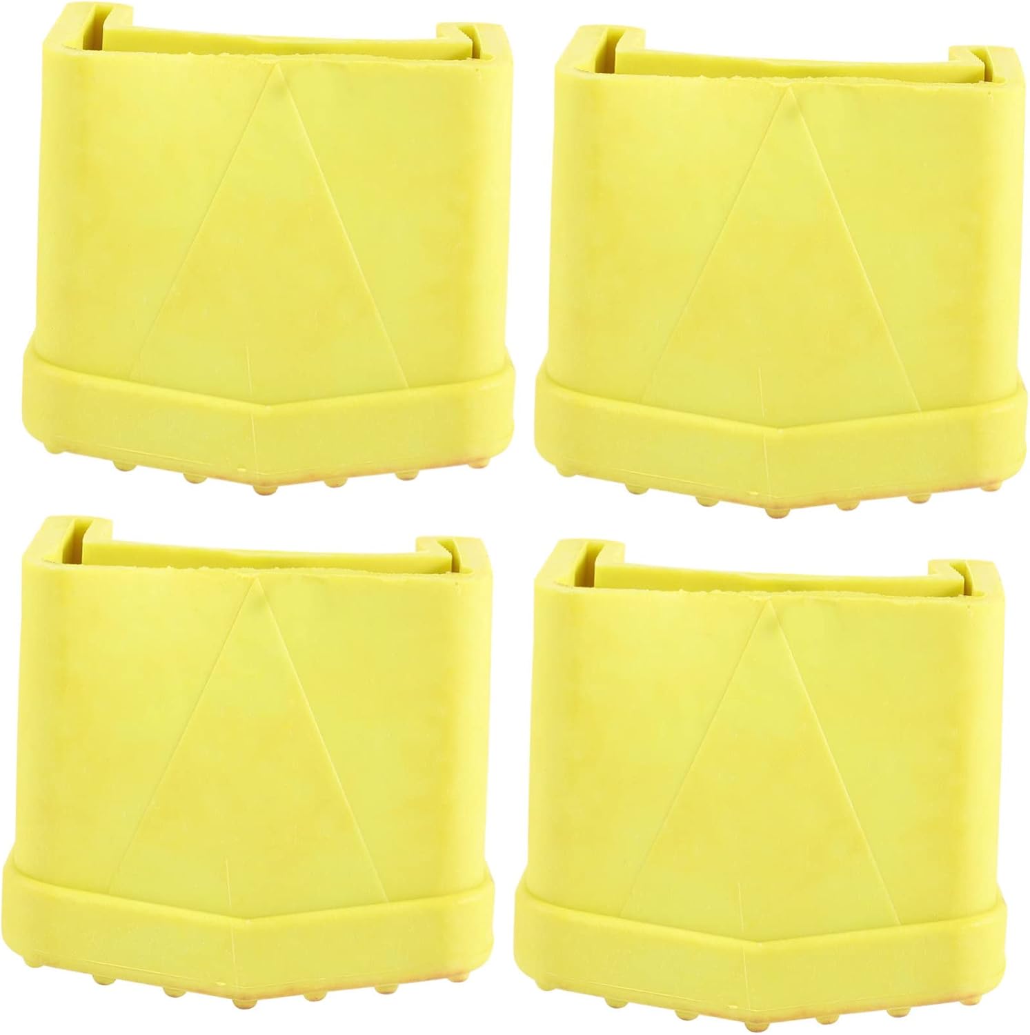 Rubber Ladder Antiskid Sleeves Ladder Feet Covers 4pcs Leg Caps Attic Protective Pad