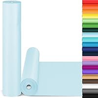 Vista 33 de Papel de regalo negro de 15 x 390 pulgadas, rollo de papel kraft para tablón de anuncios, papel de arte, caballete de póster, rollo de papel