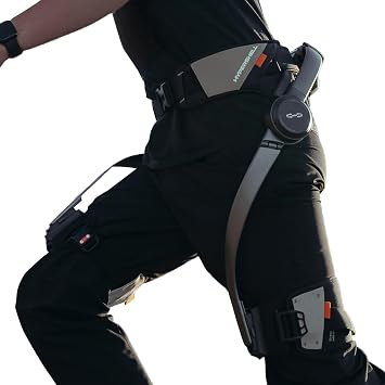 Hypershell X Go Exoskeleton, Leg Strength with 400 W Output, 15 km Battery Range, 6 Intelligent Modes, IP54 Waterproof for Daily and Outdoor Activities, Walking, Hiking, Running, No Charger