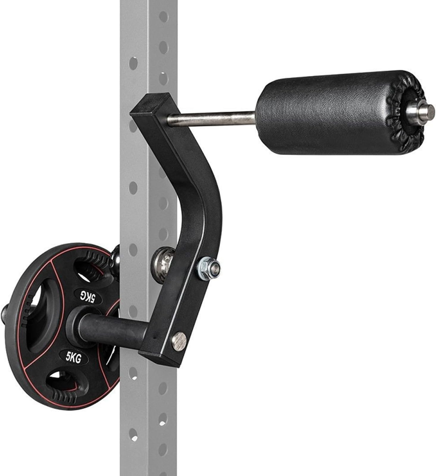 Squat Rack With Neck Trainer Neck Muscles Rehabilitation Training, Fits 3" X 3" Steel Tube with 1" Hole Power Cages Home Gym Fitness Equipment