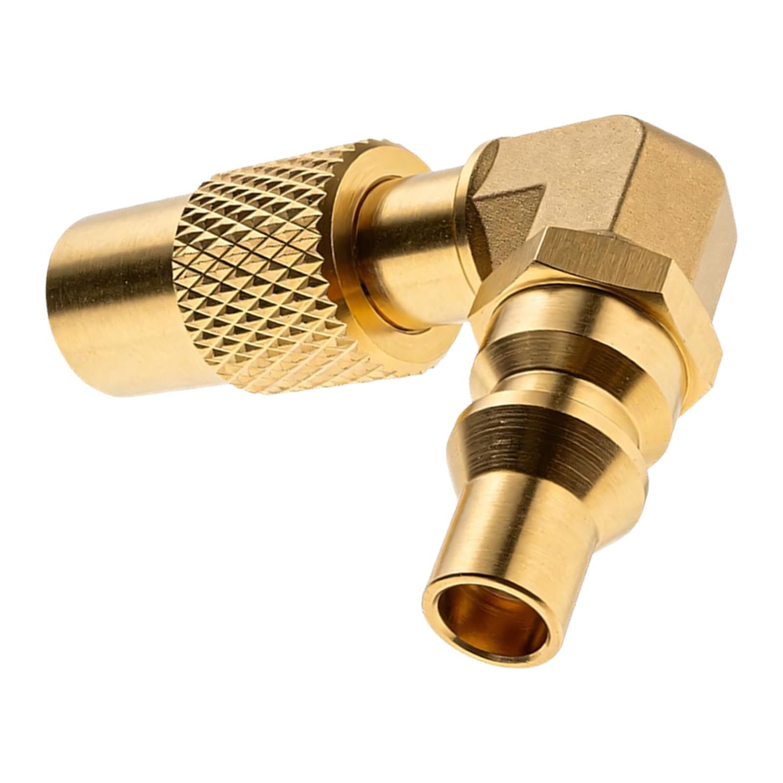JSGHGDF 1 / 4Inch Elbow Connector 90 Degree Angled for Tabletop Grills to Reduce Hose Stress and Enhancement Elbow Adapter