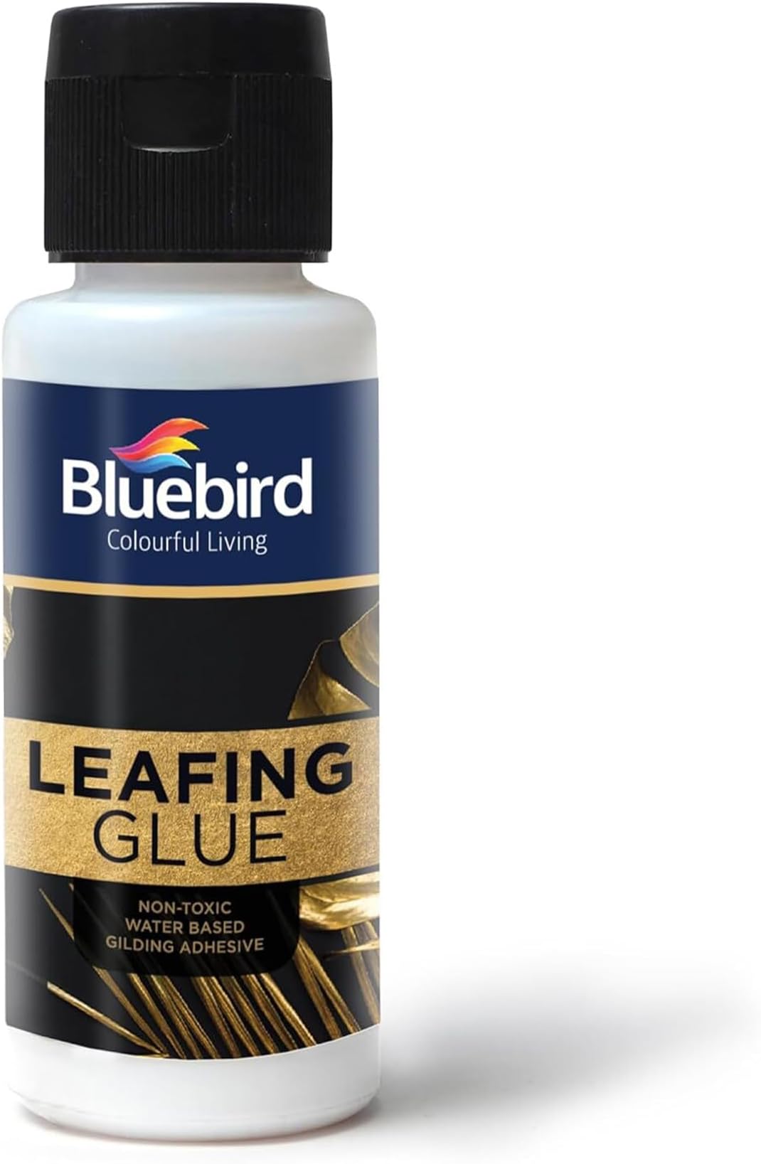 Bluebird Gold Leaf Adhesive 3.38 Fl Oz / 100ml Gilding Adhesive, Leafing Glue for Art and Craft