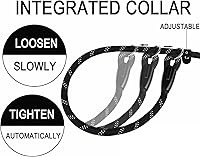 Vista 4 de Correa para Perro, Correas para Perro Resistentes de 6 Pies, Correa Deslizante de Cuerda Fuerte de Calidad Premium Duradera con Mango Acolchado