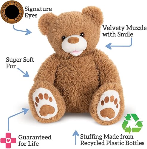 Miniatura 134 de Vermont Teddy Bear - Peluche de vaca de 18 pulgadas