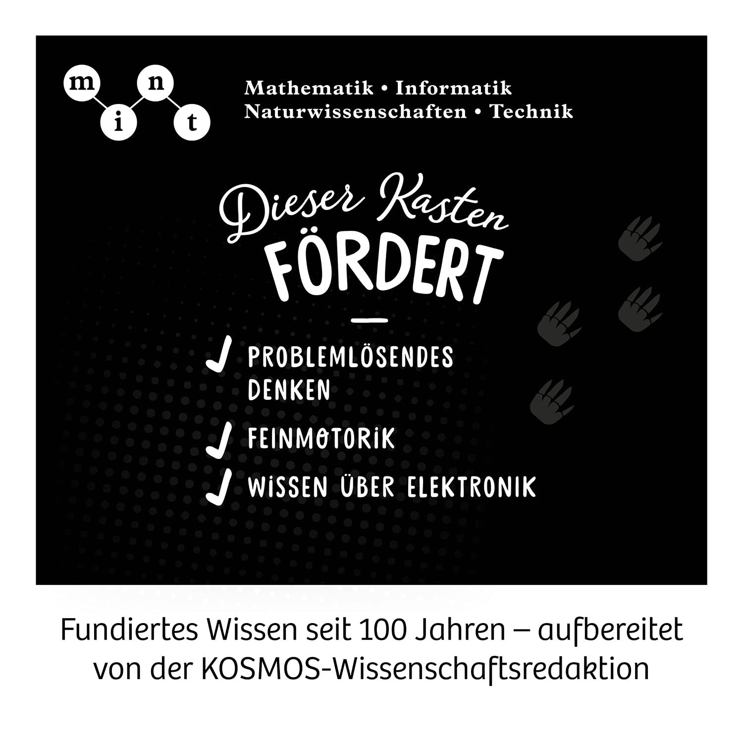 KOSMOS 621155 Rex - Der Dino Bot, Tyrannosaurus Rex, Roboter, Bausatz, Programmieren Lernen für Kinder, Spielzeug für Kinder, Infrarot, Experimentierkasten ab 8-12 Jahre
