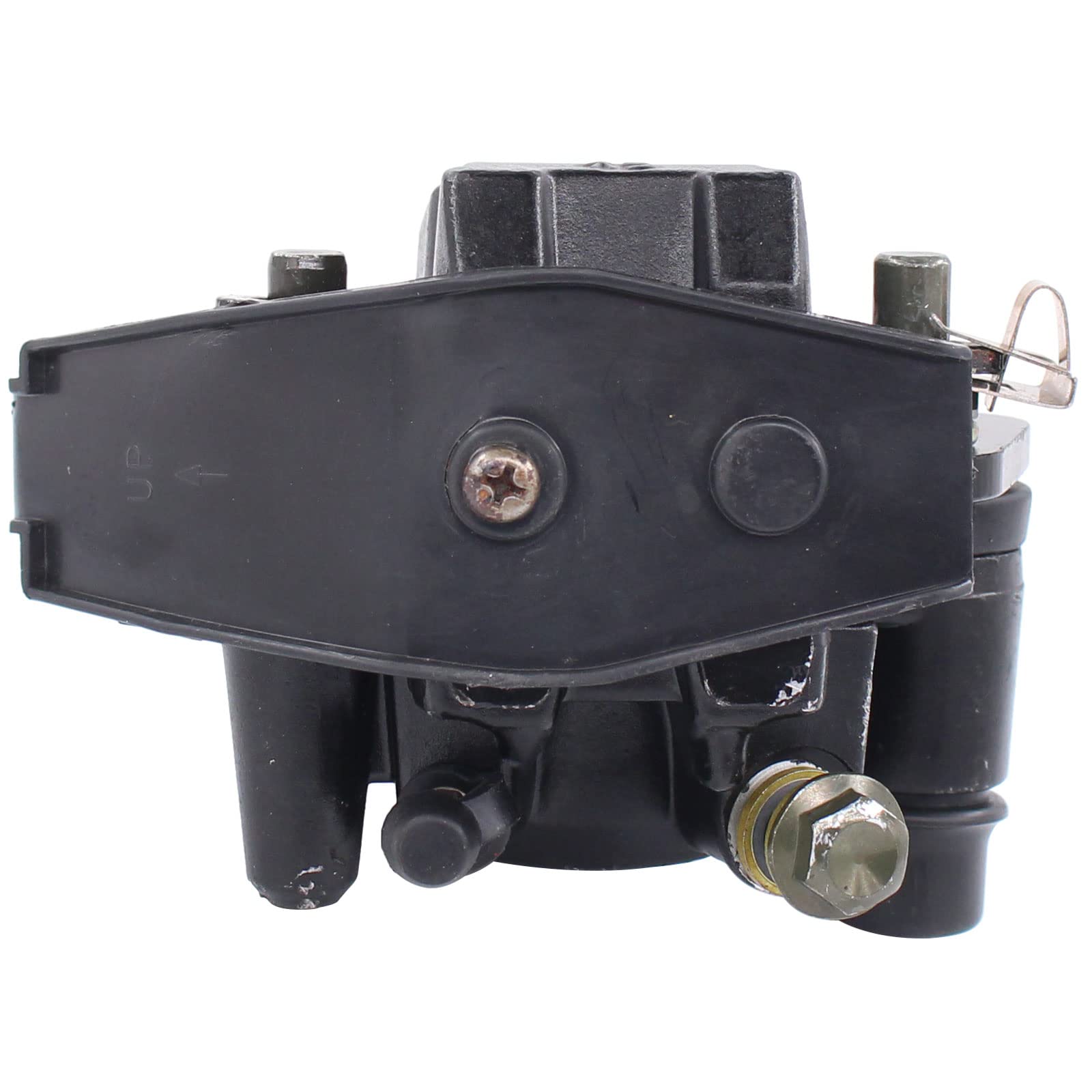 Doo Engy Bremssattel Motorrad Scheibenbremse Scheibenbremssattel Bremszange Bremsbelag mit Bremssattelkolben vorne vordere Bremse für Suzuki GN 125 GN125 1994-2001