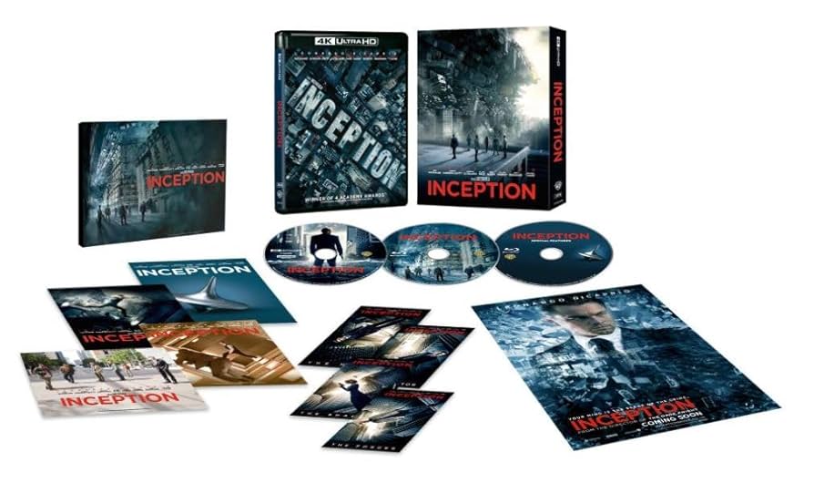 インセプション 〔4K ULTRA HD&ブルーレイセット〕(3枚組) [Blu-ray] Amazon.co.jp: インセプション 4K UHD ＋ ブルーレイ