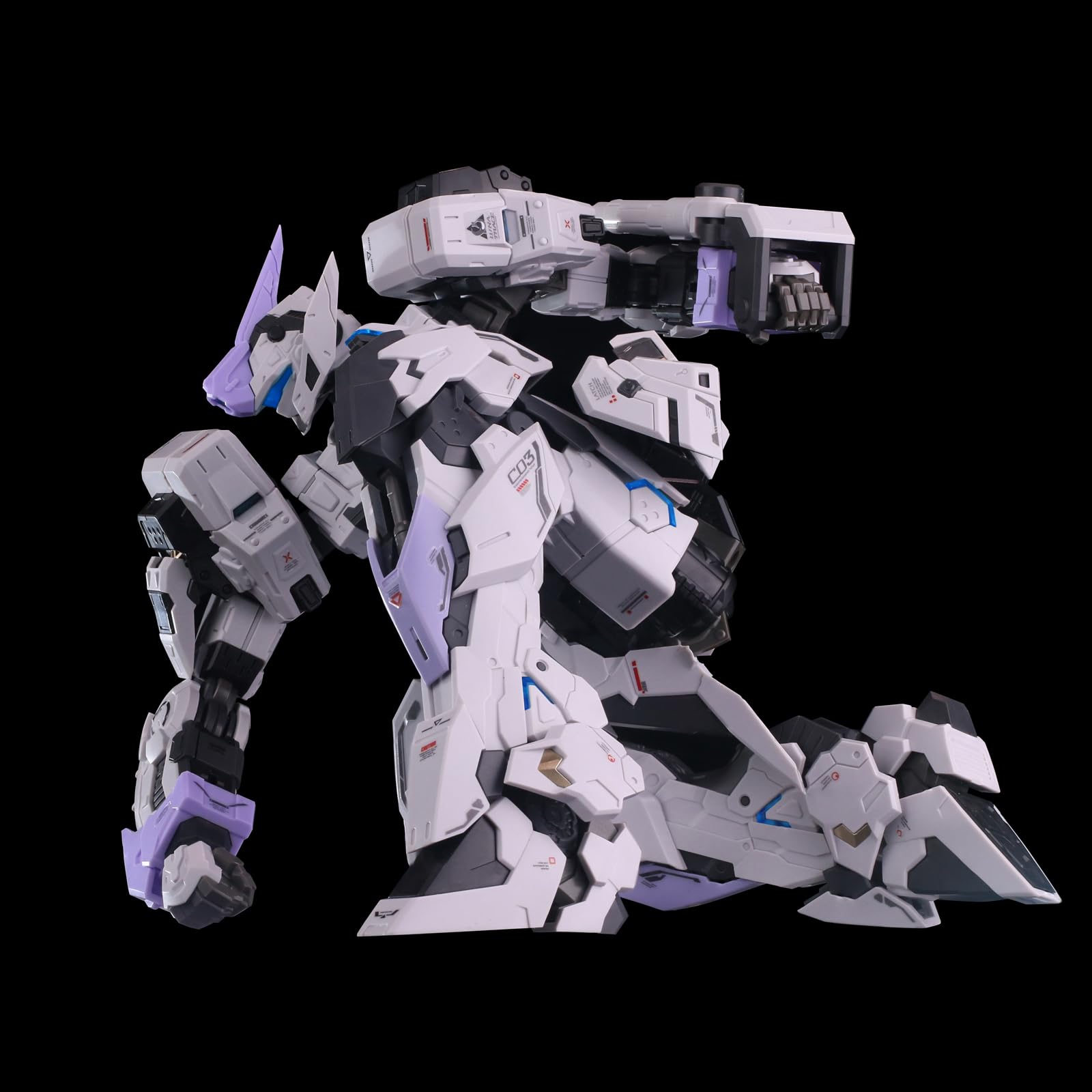 GWTCTOY 1:72 Plastik-Actionfiguren-Bausätze, Divine Invoker Percival, 20 cm großes Mecha-Modell, einfach zusammenzubauen