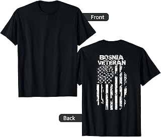 Bosnia Veteran TShirt - Gift for Military T-Shirt