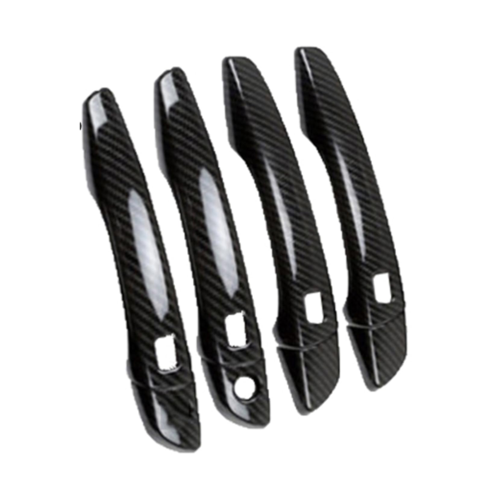 Garniture poignée Citroën C3 carbone finition haut de gamme pour carrosserie