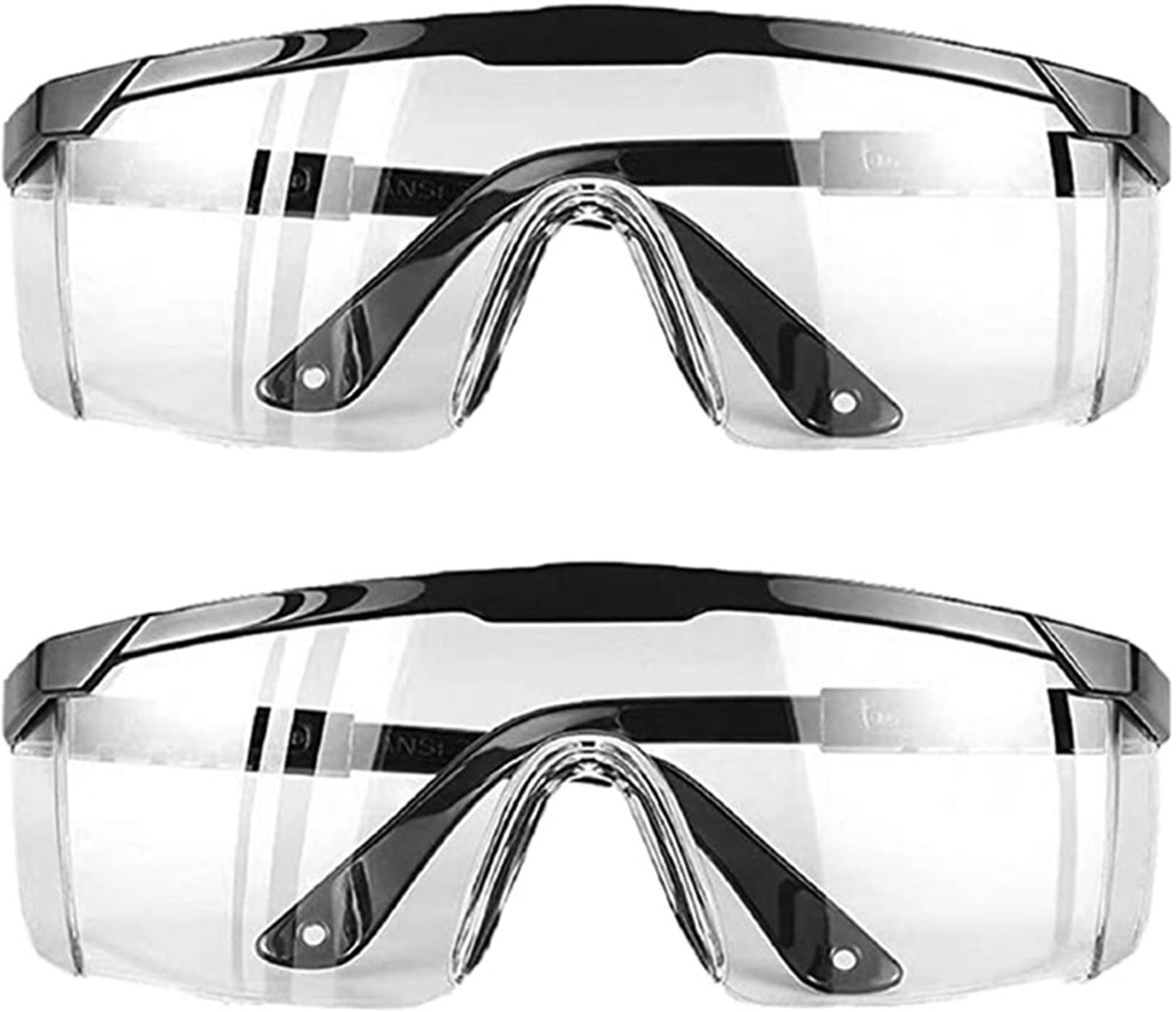 Safety Glasses Goggles - 2 Pack -1
