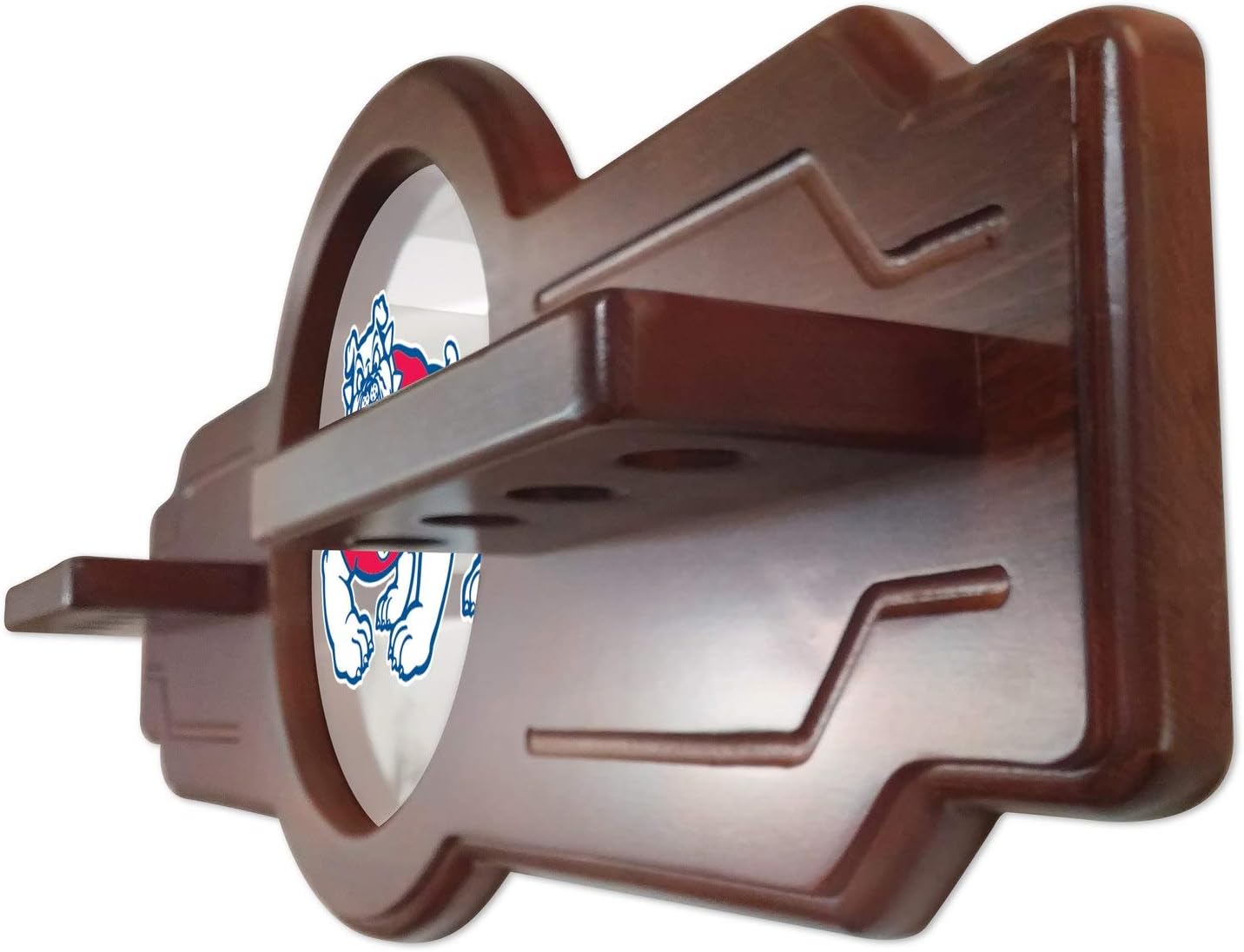 Fresno State Cue Rack in Navajo Finish by Holland Bar Stool