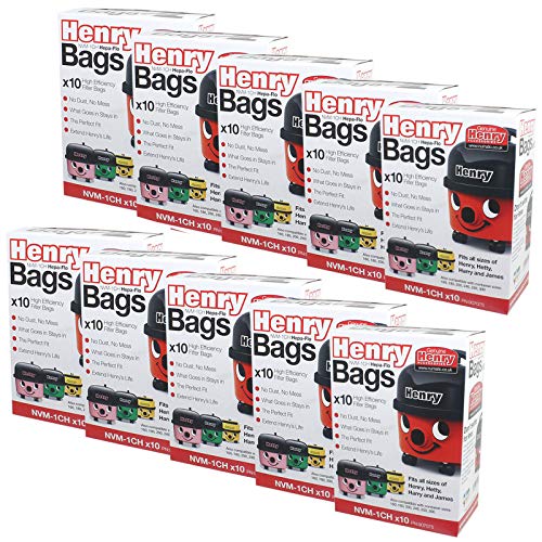 Original Numatic Lot Henry Hoover Sacs Aspirateur Filtre Hepa-Flo