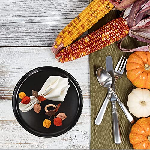 Farmhouse Boho Napkin Rings Set Of 6 Christmas Holiday Rustic Tassel Fruit Napkin Rings For Fall Halloween Thanksgiving Theme Handmade Woven Napkins Rings Dinner Table Wedding Party Decoration #TOP6