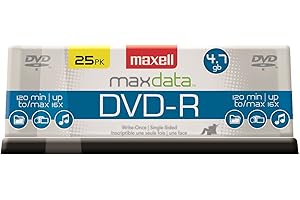 Maxell 638010 DVD-R Blank Disc: Enhanced Durability for Enduring Digital Memories