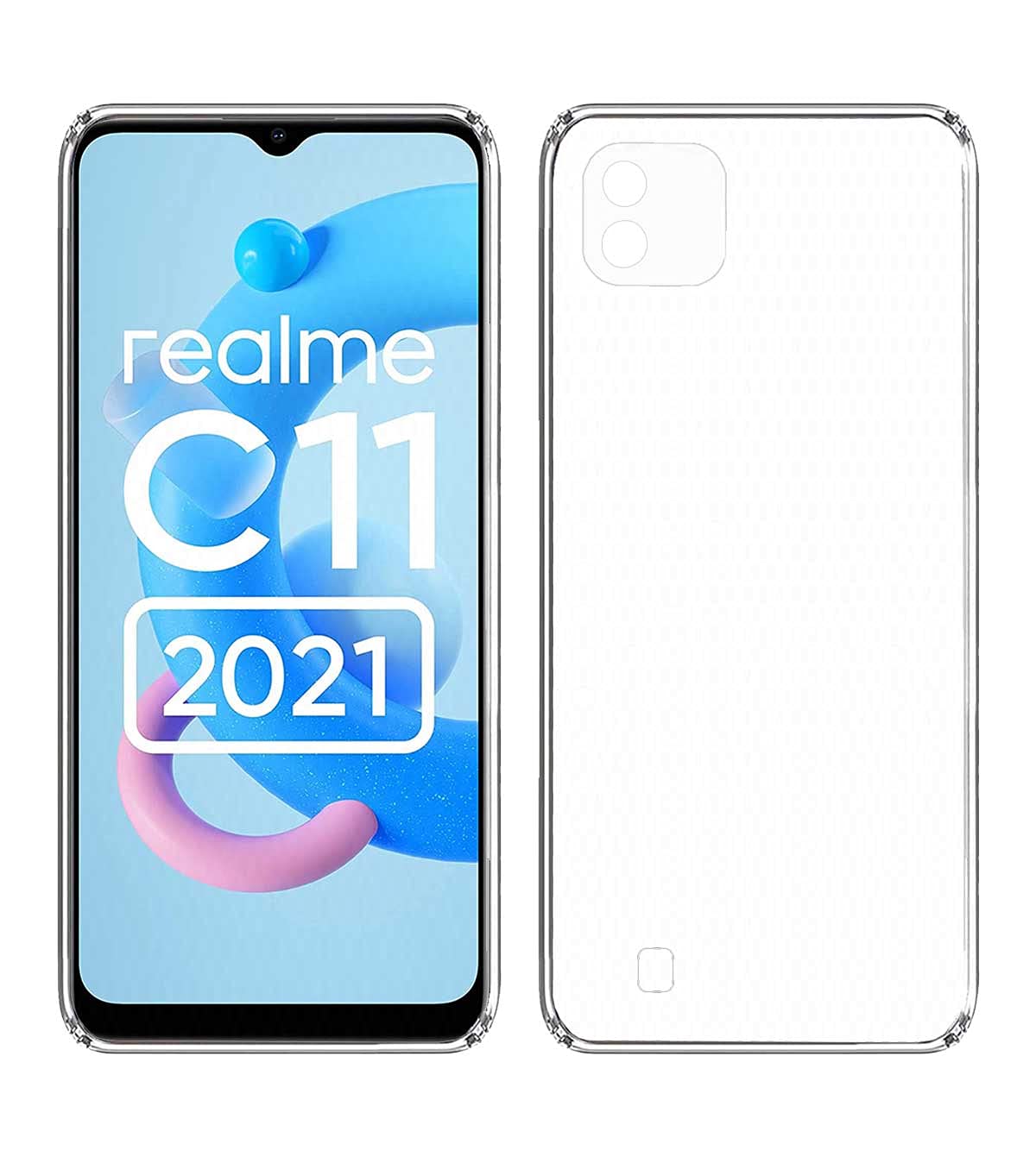 Realme C11/C20 Silicone Case - Transparent -1 Realme C11/C20 Silicone Case - Transparent -1