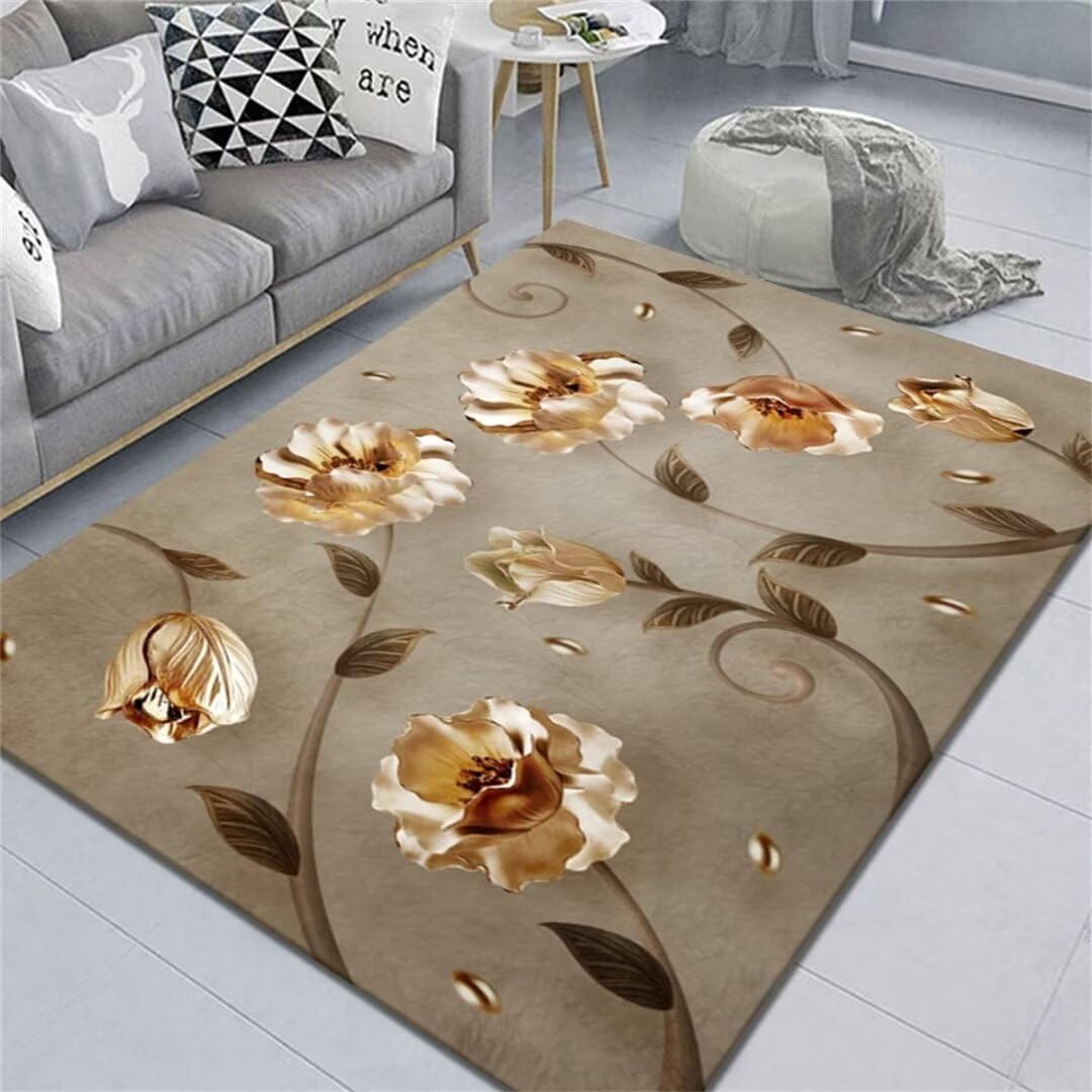Tapis de sol camping gris 160x230cm grand tapis salon absorption acoustique