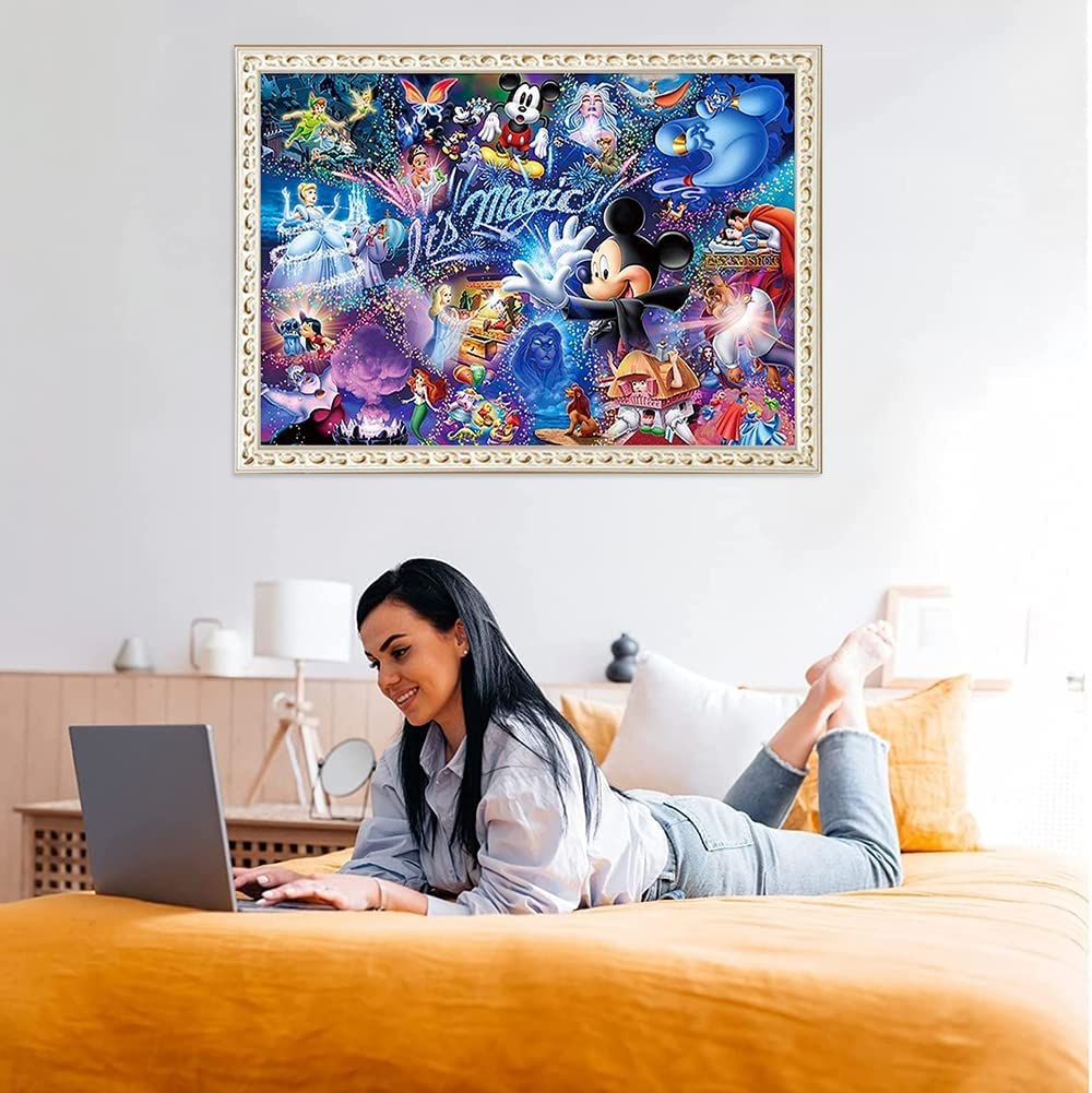 Diamond Painting Kit – DIY 5D Diamantbild, 30x40 Cm, Für Entspannung & Wanddekoration