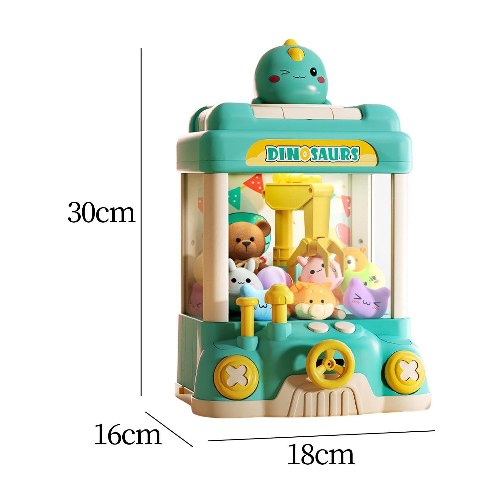 Kinder Fangautomat, Tragbarer Verkaufsautomat, Mini Arcade Automat, Spiel für Jungen Und Mädchen, Geschenk, Blau