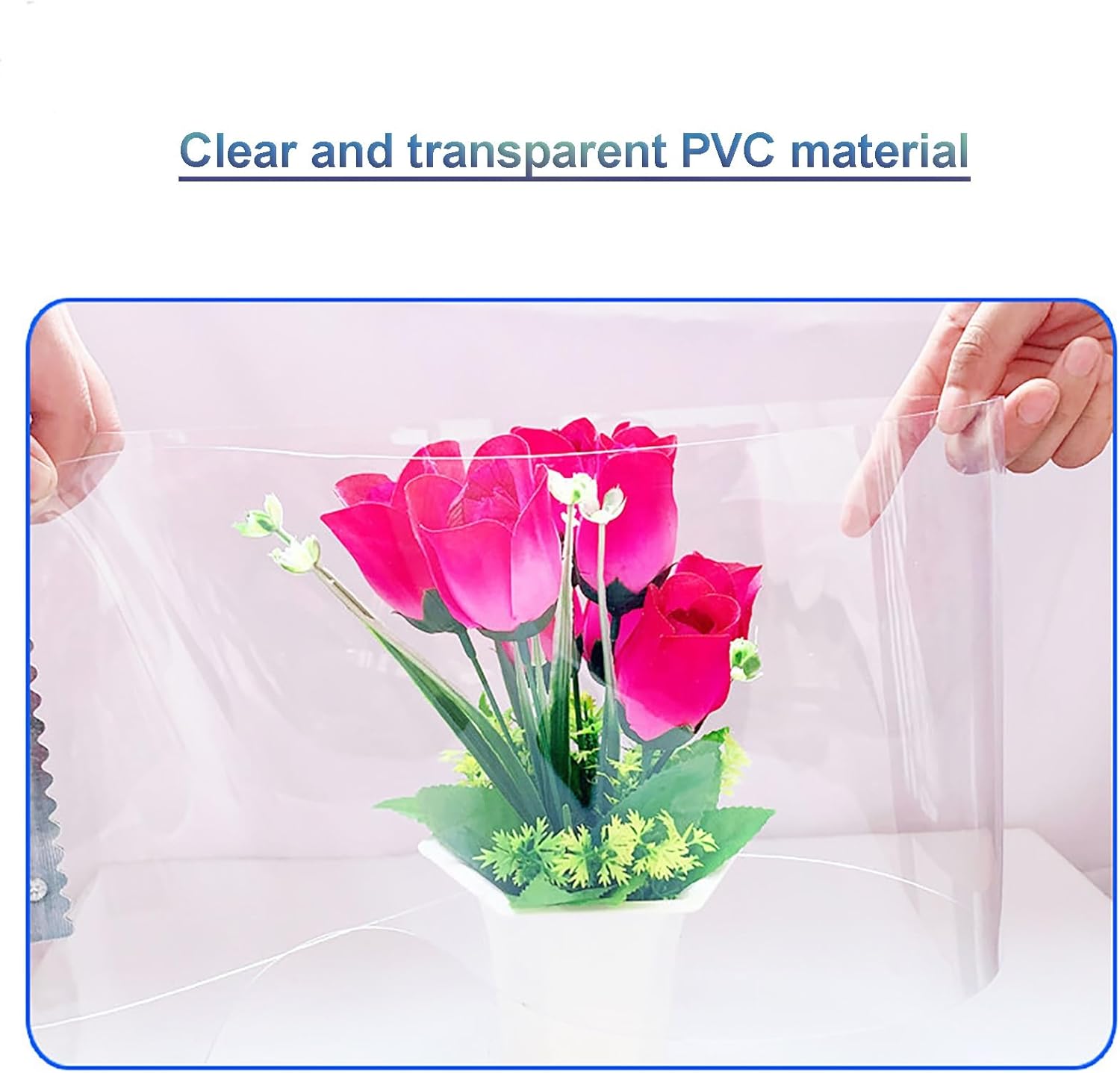 PVC Freezer Strip Curtain Door – Insulated Vinyl Strip Curtains for Refrigeration, Clear Plastic Dust Barrier, Cooler Door Strips (240x270cm / 94.49x106.3in)