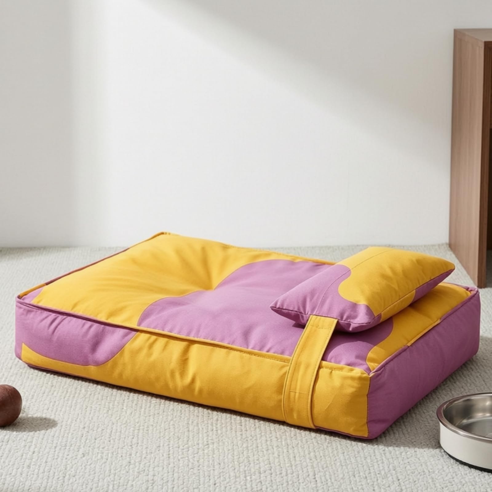 Cama con Almohada Suave Cojín , Grande 80 × 55 × 15 Cm , color to 2