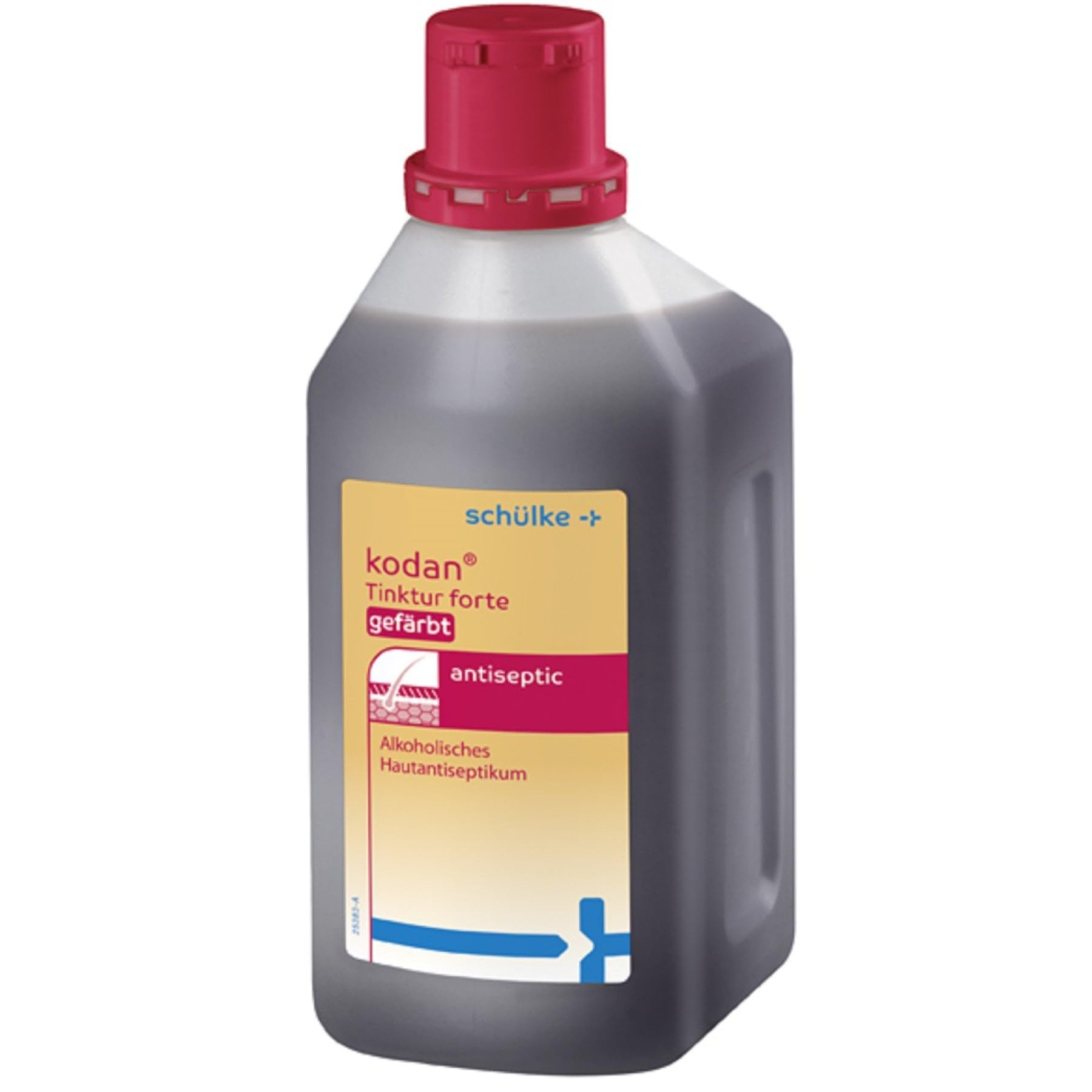 Kodan E1301 Tintura antiséptica para la piel, teñido, 2 L
