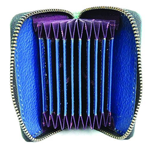 Image of Anuschka 1110 Wallet,Luscious Lilies Denim,One Size