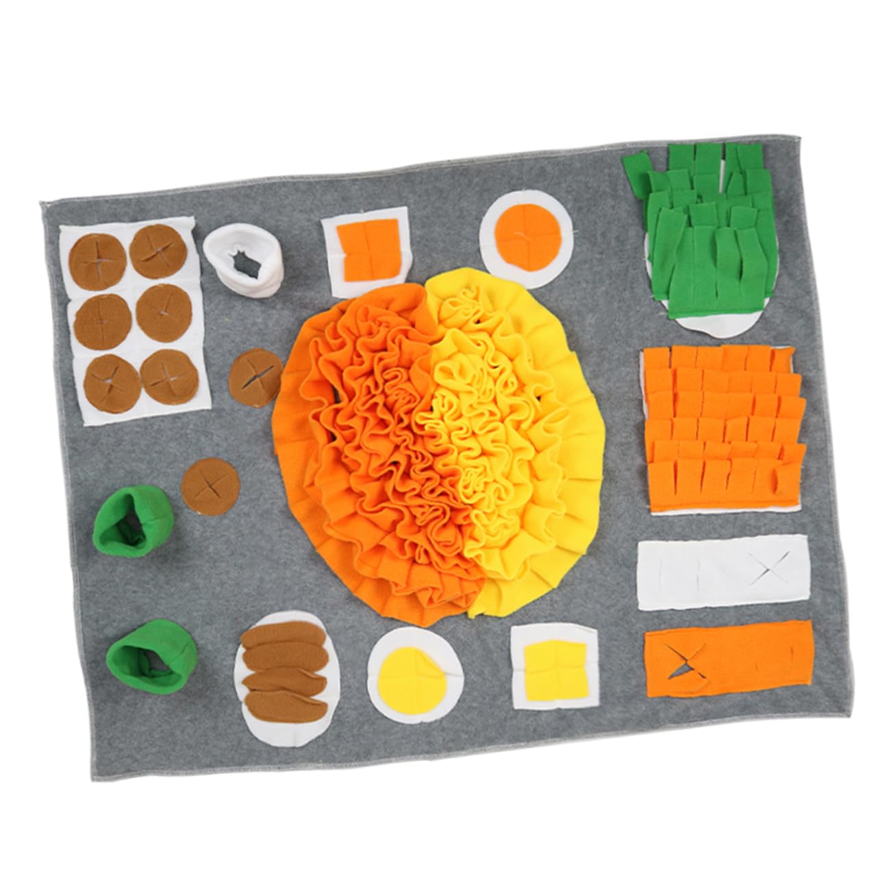 BESPORTBLE Tapis Renifleur pour Chien Distributeur Aliment Lent Jeu Odorant Stimulant