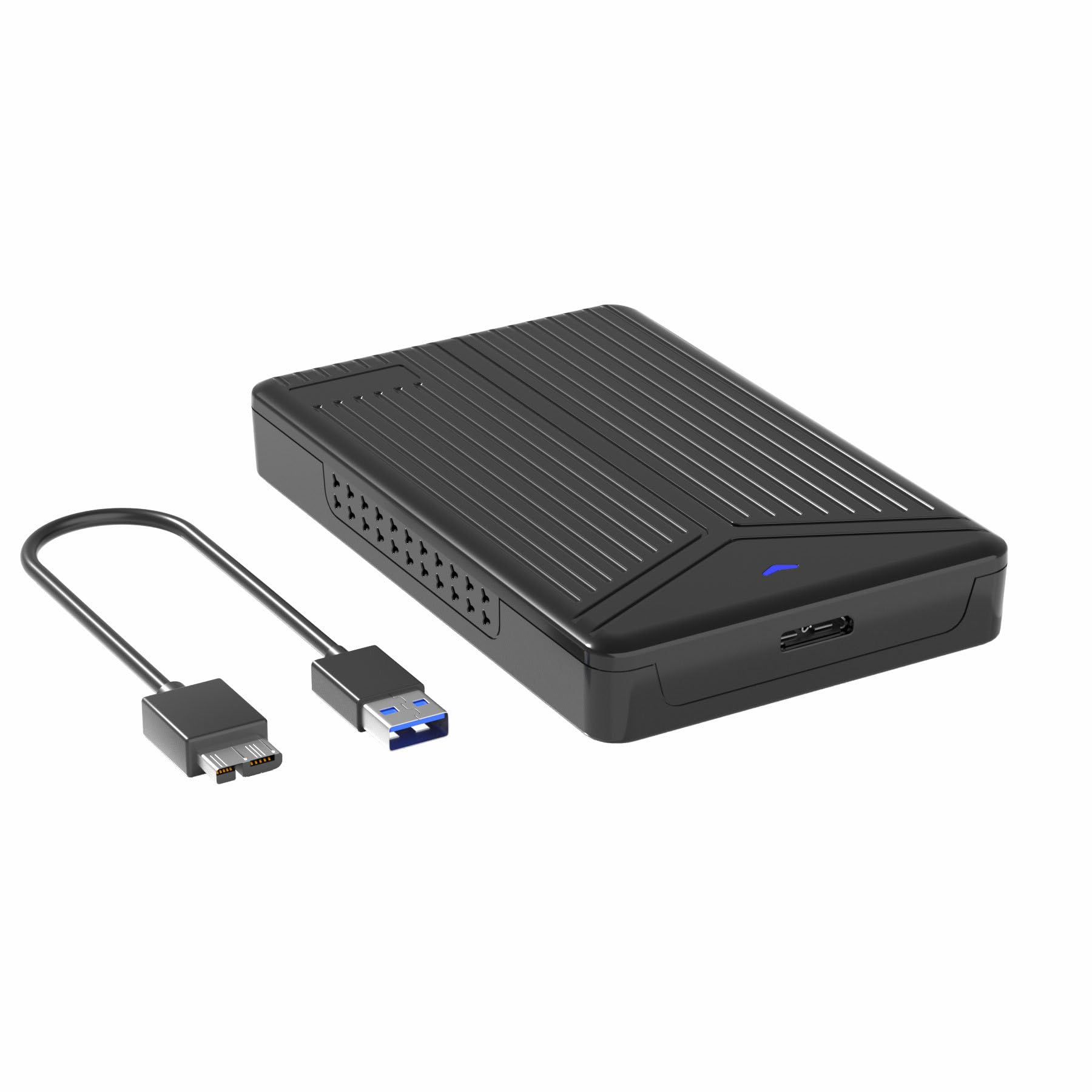 15 mm 2,5 pollici USB 3.1 SATA HDD Case SSD Notebook Mobile Desktop / Notebook può utilizzare disco rigido box supporto 8TB memoria