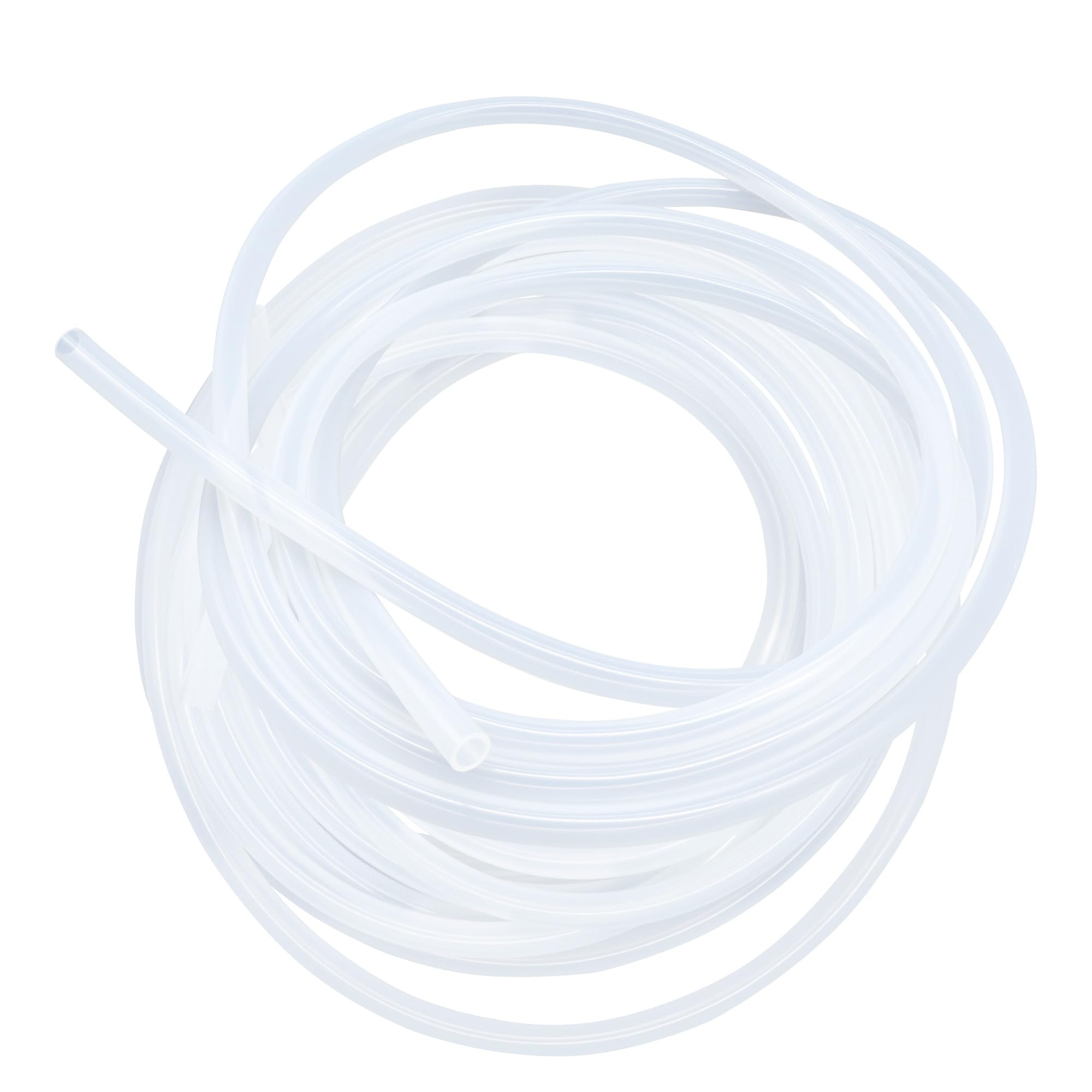 Lavmhab Transparent Silicone Tubing Food Grade Hoses 2Mm X 4Mm, Length 6 Meters (19.6Ft), Flexible Silicone Rubber Tube Air Hose Water Pipes