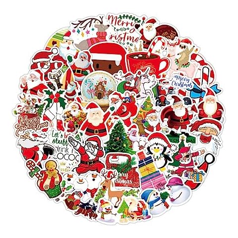 Autocollants de Noël Angoily 150 pièces Cover