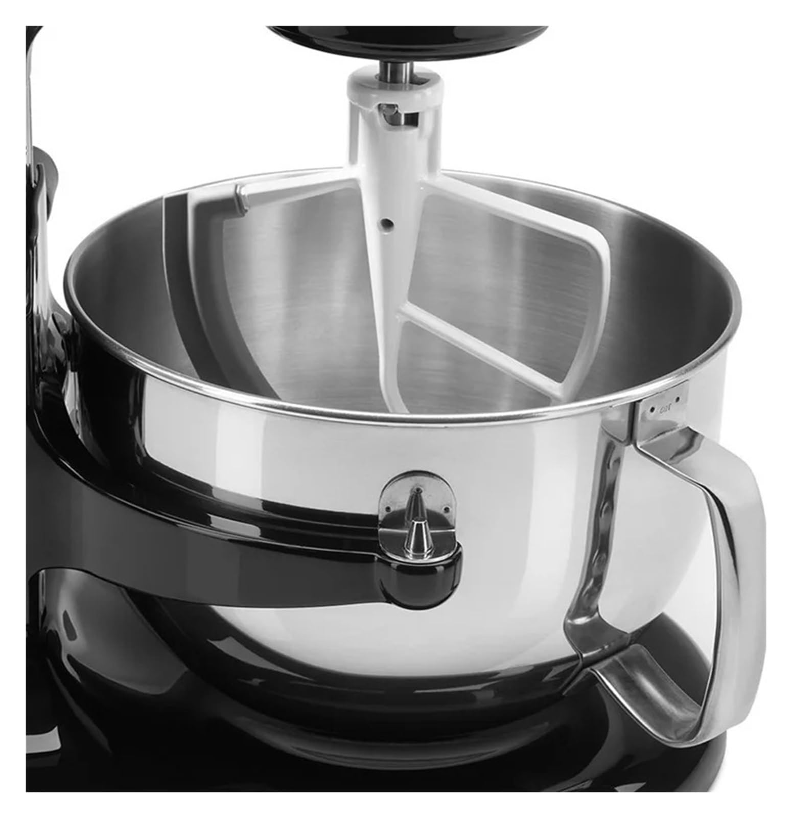Batteur Plat En Acier Inoxydable, Compatible Avec Les Robots Pâtissiers KitchenAid À Tête Inclinable Et De 4,5 À 5 Pintes, Accessoire For Le Mélange À Pâtisserie