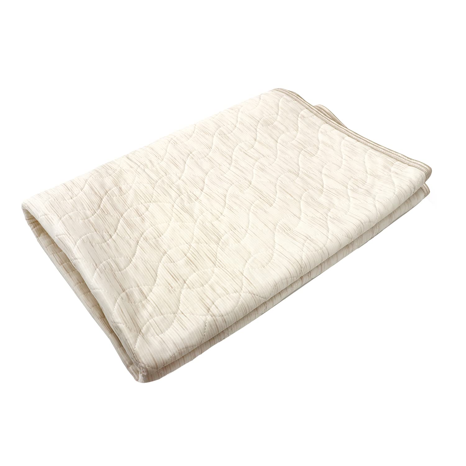 Amazon｜ロマンス小杉 アイスミンEX 麻 敷きパッド クイーン ベージュ