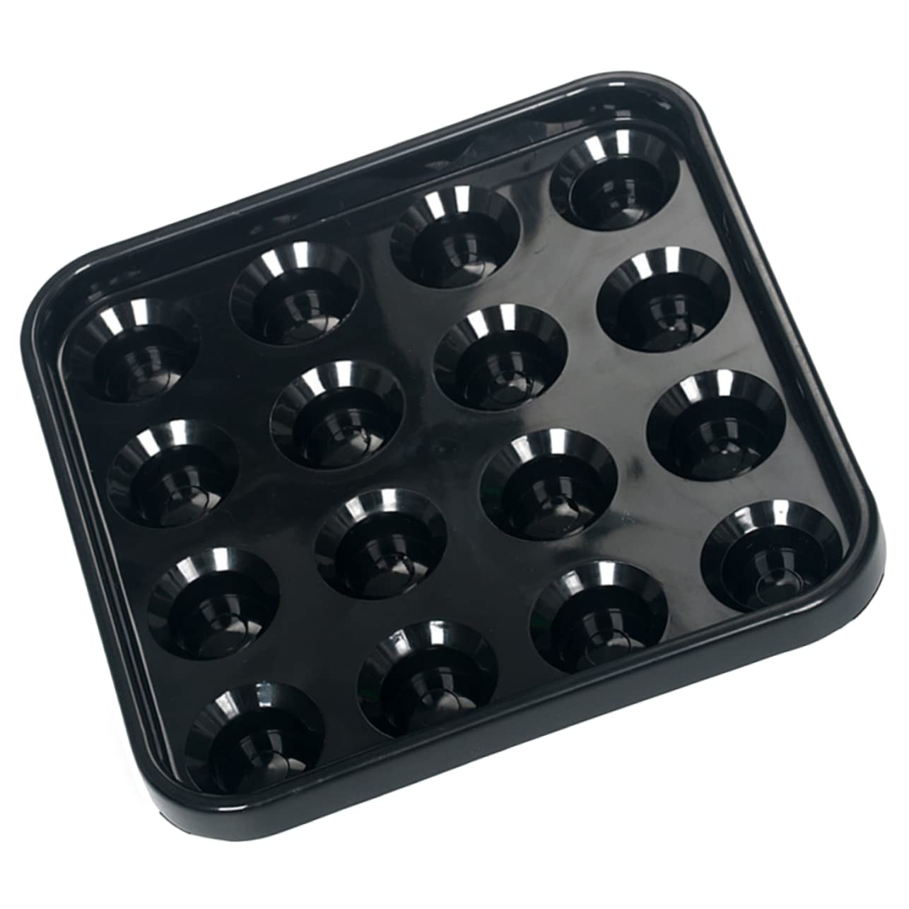 GOOHOCHY Billiard Ball Holder Tray Durable Plastic Storage Tray for Pool Table Accessories Snooker Ball Organizer for Amateurs and Professionals for Parties and Clubs