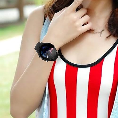 Miniatura 4 de E ECSEM Funda compatible con Amazfit GTR 3/GTR 3 Pro Protector de pantalla, cubierta completa, cubierta protectora de TPU chapada en TPU para