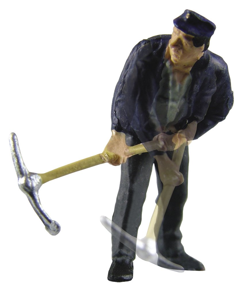 Viessmann 1527 eMotion Farm Worker with Pick Axe