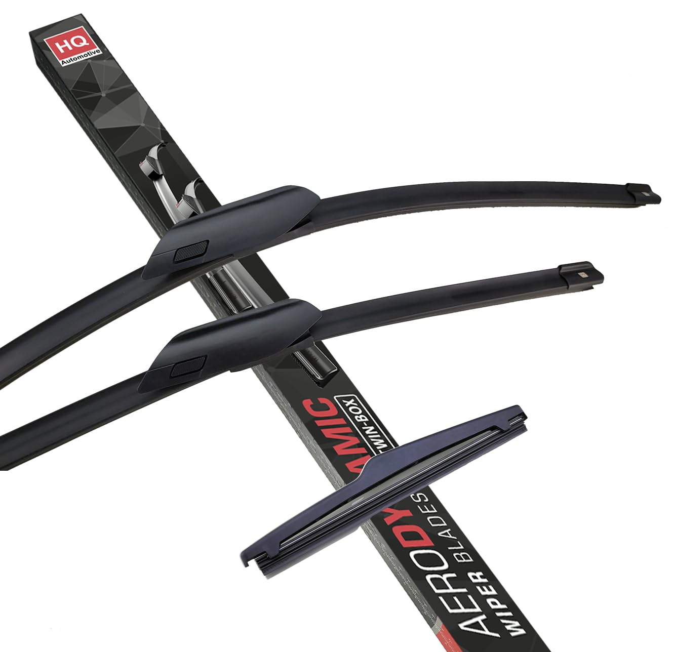 HQ Automotive Wiper Blades for CITROEN e-C3 Hatchback (2024 and later) Front Rear Wipers Replacement Kit