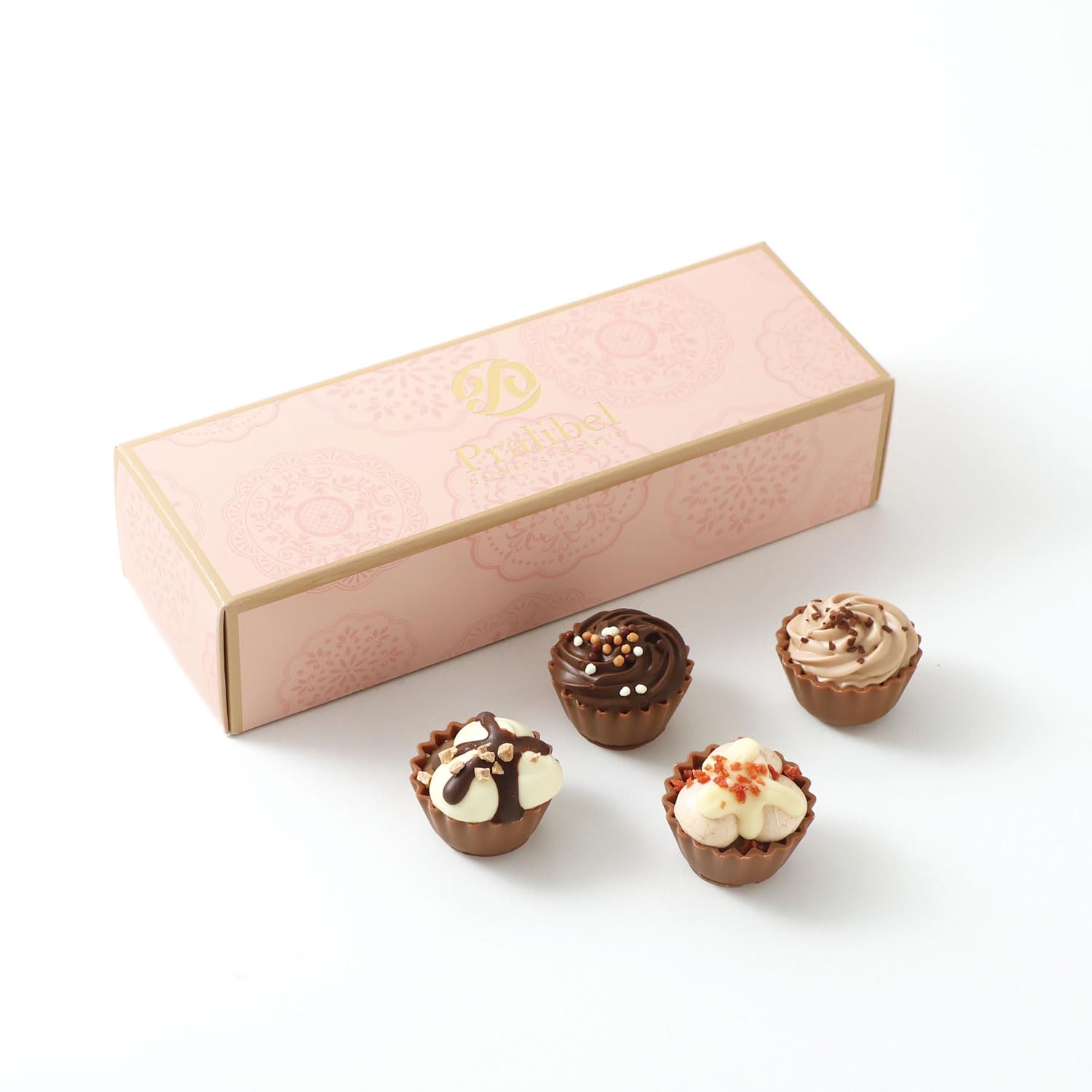 Amazon.co.jp: プラリベル(Pralibel) アイスクリームショコラ 4個入