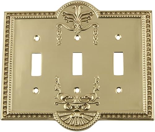 Vista 25 de Nostalgic Warehouse - Cubierta de interruptor de luz Meadows Latón antiguo,Peltre antiguo,Latón pulido,Níquel Satinado,Bronce intemporal,Cromado