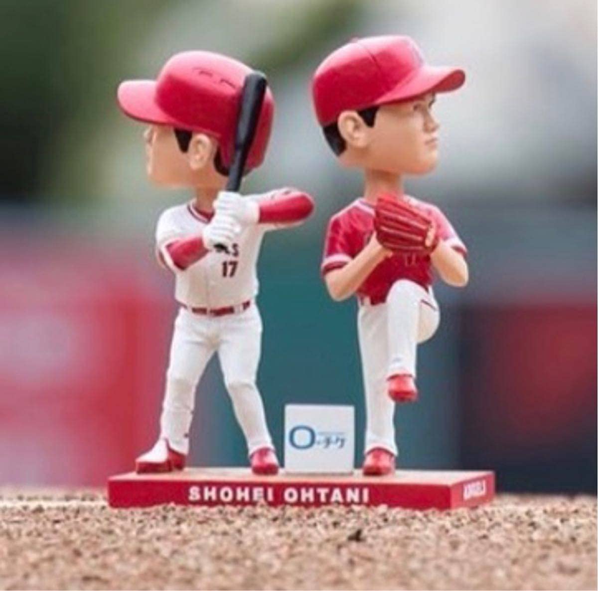 新品未使用送料込大谷翔平 エンゼルスボブルヘッド 7/12 球場配布