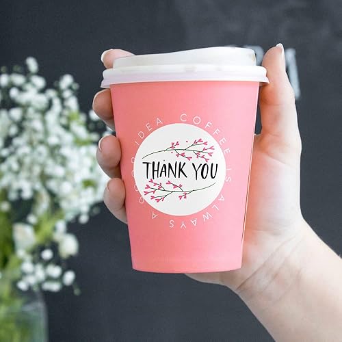 Miniatura 4 de 500 calcomanías de agradecimiento de 2 pulgadas, calcomanías de agradecimiento, calcomanías de agradecimiento para pequeñas empresas de 2 pulgadas,