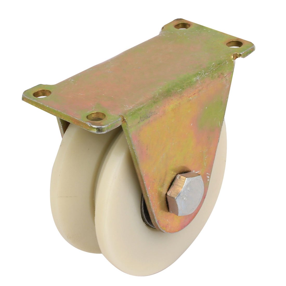uxcell 3-inch Dia V Groove Rigid Caster Wheel for Sliding Door Track