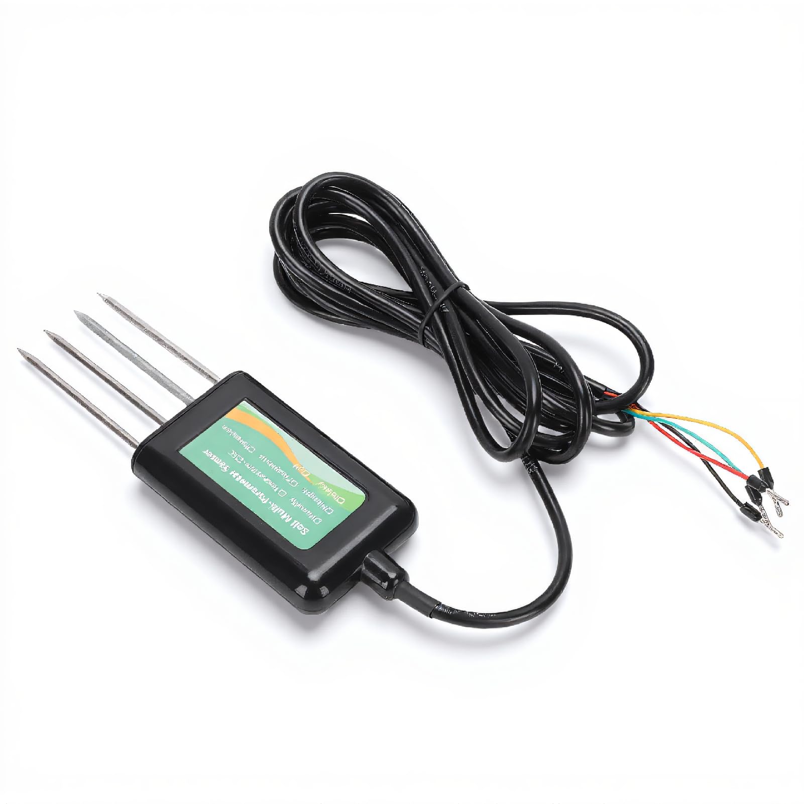 Tester PH Gleby NPK, Czujnik Gleby 8 w 1 IP68, RS485 Modbus RTU do Wykrywania Temperatury i Zasolenia Gleby EC w Czasie Rzeczywistym