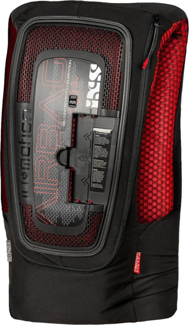 IXS IPRO 1.0 Kamizelka z poduszkÄ powietrznÄ, czarny, L/XL