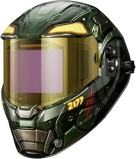 ANDELI Panoramic Welding Helmet - Auto Darkening