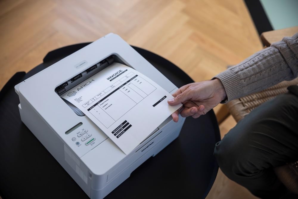 Brother HL-L2865DW, Laserdrucker, WLAN/LAN & USB, 34 ppm, automatischer Duplexdruck, LC-Display, Toner für bis zu 1.500 Seiten im Lieferumfang
