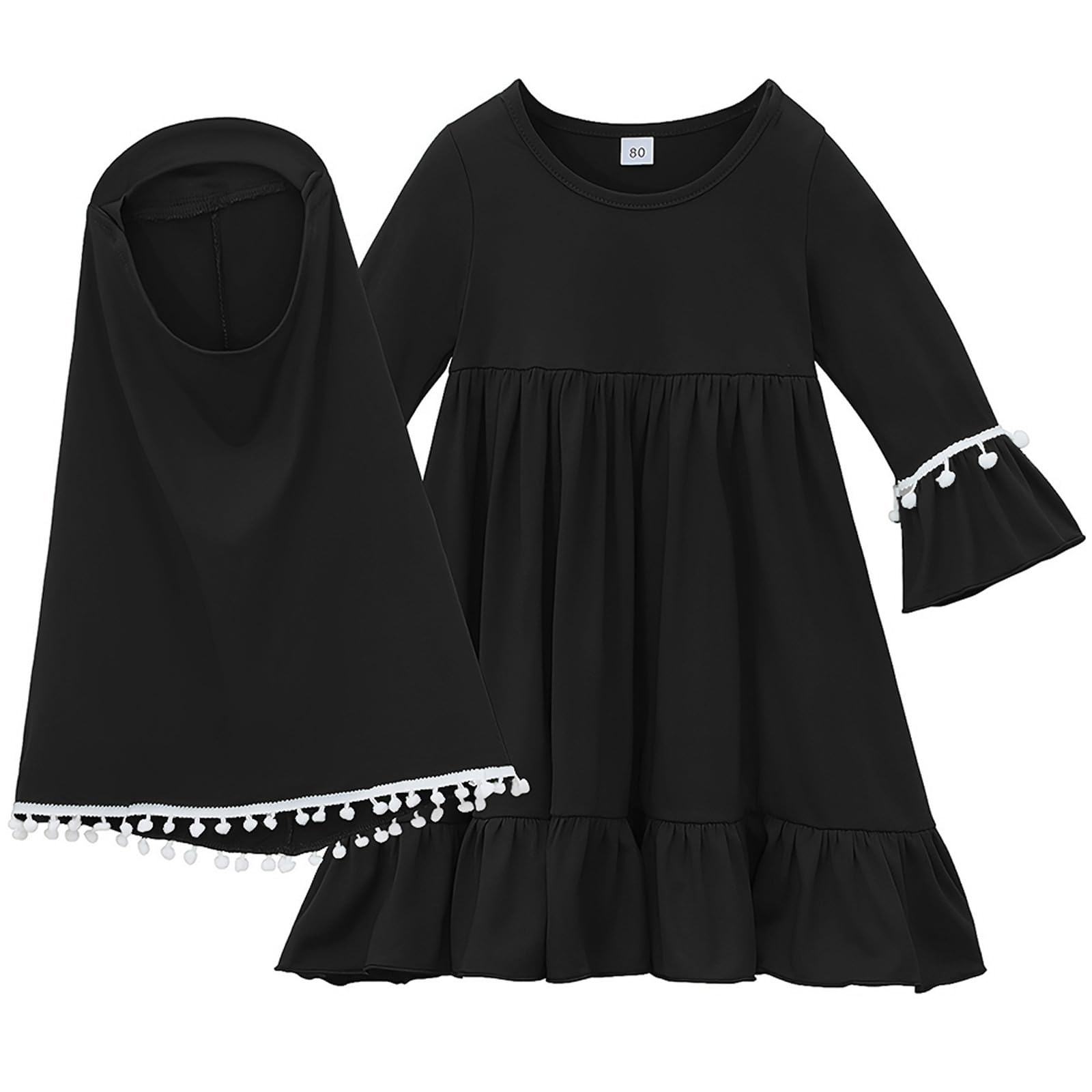 Vestido casual para niñas conjunto ideal para tardes de parque en primavera 8