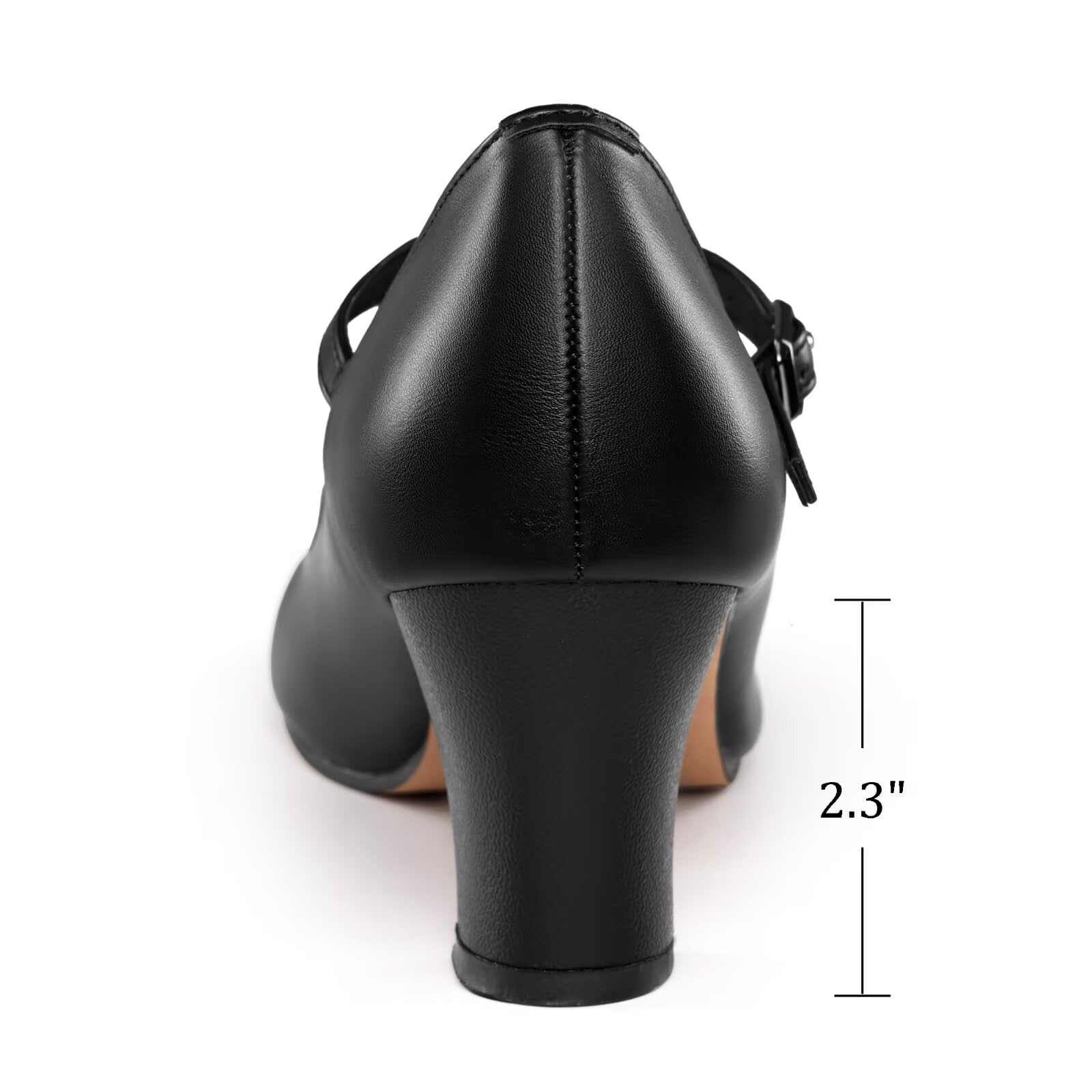 Scarpe da donna T-Strap Punta chiusa Latina Salsa Tango Danza Pratica Scarpa Studente Footlight Scarpe da ballo