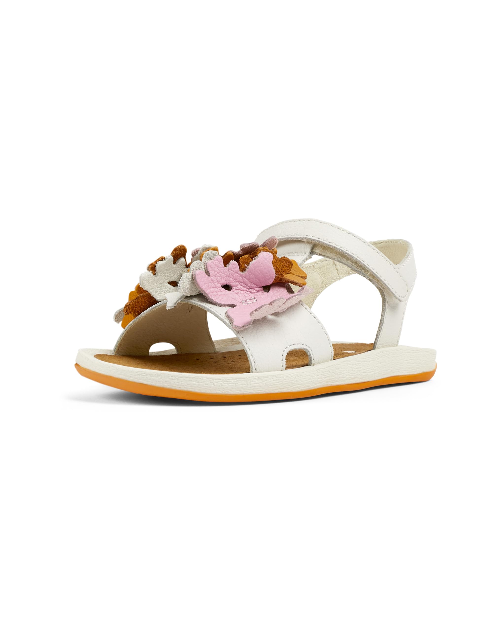 Camper Girls' Bicho K800582 T-Strap Sandal, Multicolour 002 Tws, 30 EU